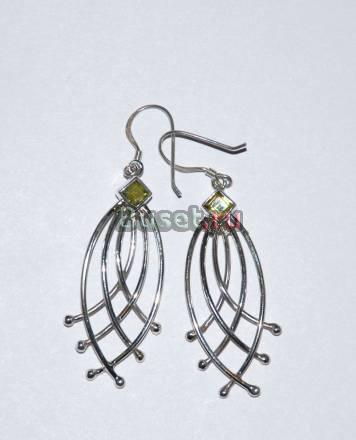 Серьги серебро 925 проба Москва