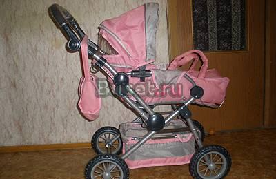 Коляска с куклой для девочки Москва