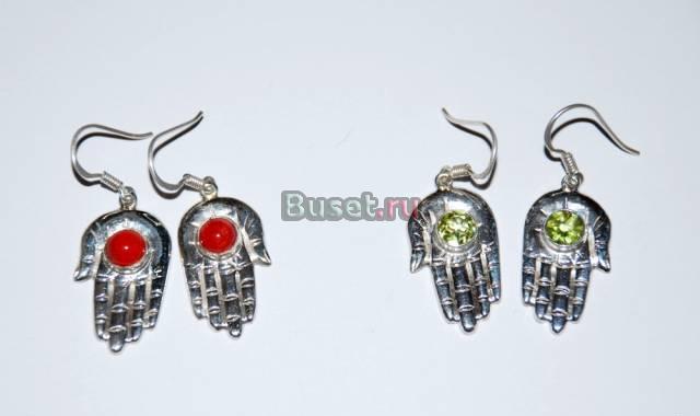 Серьги серебро 925 проба Москва