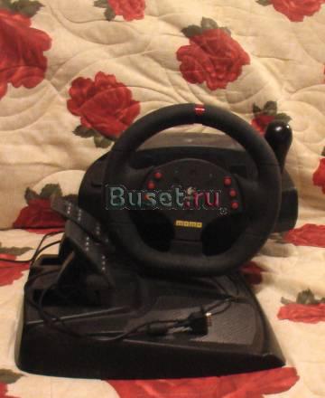 Руль Logitech momo Racing Force Feedback Wheel Долгопрудный