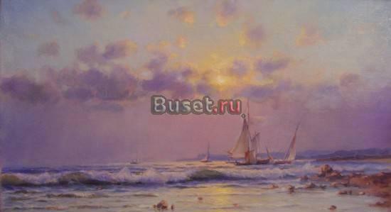 Картина холст масло 2002 г. 3  f-artplanet.ru Москва