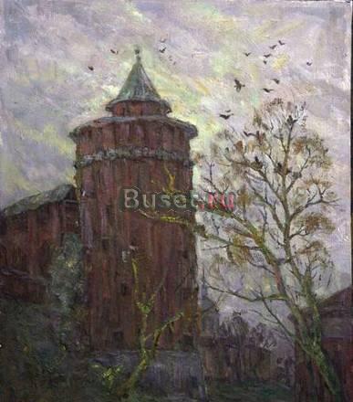 Картина картон масло 1970г. 1   f-artplanet.ru Москва