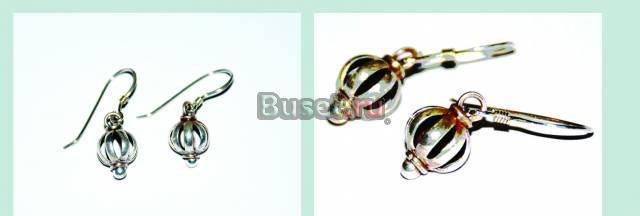 Серьги серебро 925 проба Москва