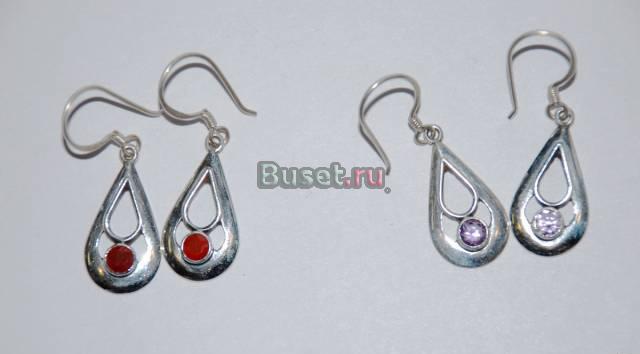 Серьги серебро 925 проба Москва