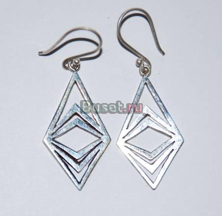 Серьги серебро 925 проба Москва