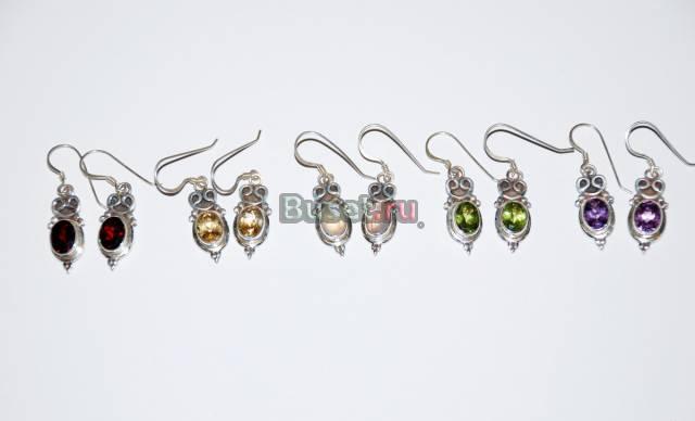 Серьги серебро 925 проба Москва