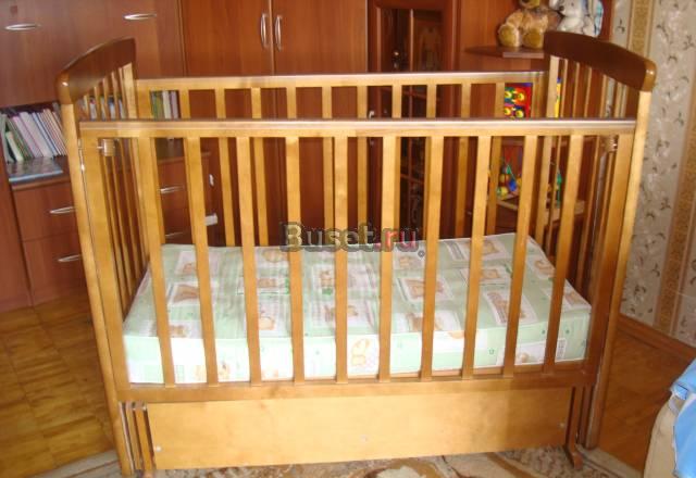 Детская кроватка-маятник Можга Одинцово