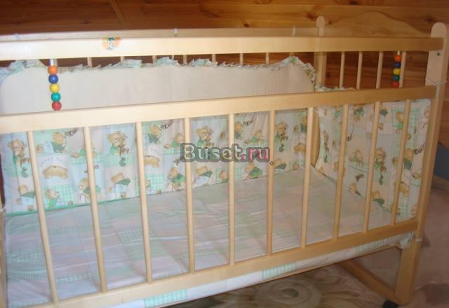 Детская кроватка-качалка Одинцово