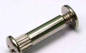 Стяжка межсекционная металлическая 8мм (никель) Самара