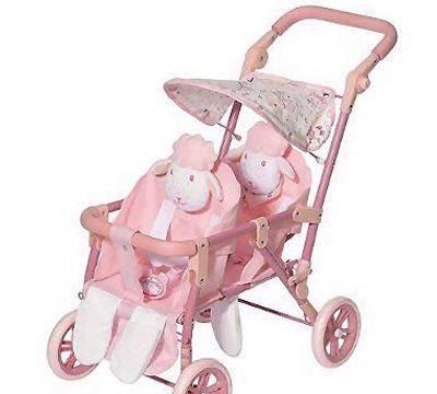 Новая игрушечная Коляска для близнецов Дуэт Москва