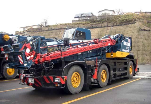 Японский кран kato KR70H Владивосток