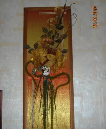 Настенное панно из искусственных цветов Санкт-Петербург