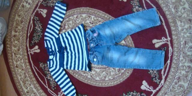 Кофточка и джинсы zara на рост 86(+6) Москва