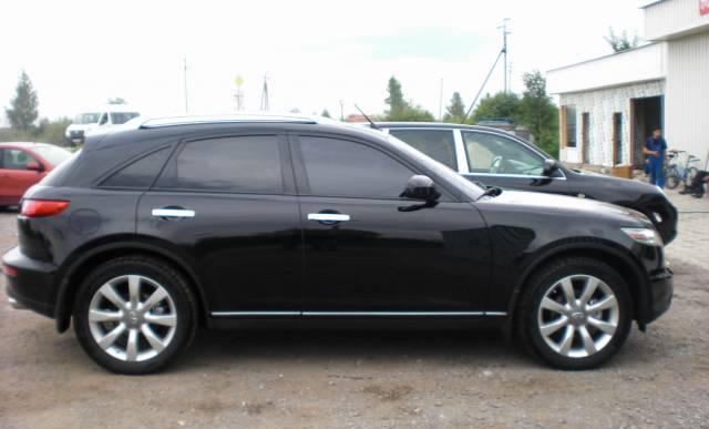 Infiniti FX35 sport (цвет черный), 2003 Санкт-Петербург
