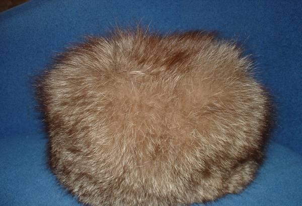 Шапка из песца Москва