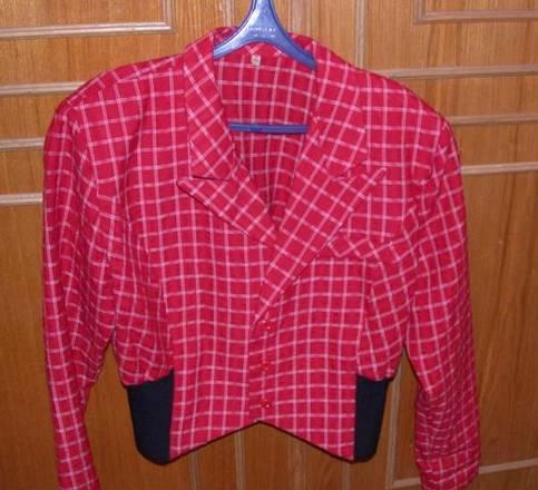 Красивая приталенная кофточка в клетку (германия) Москва