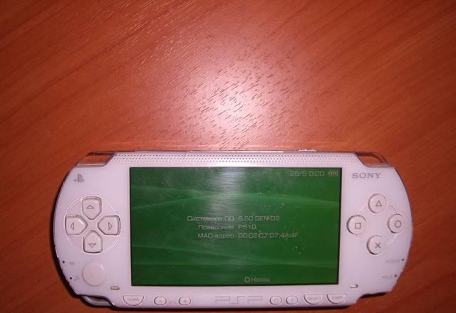 Sony PSP 1004 FAT White Москва