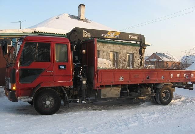 Борт-кран MMS Fuso Новосибирск