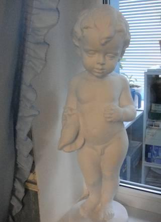 Скульптура мальчика гипсовая Санкт-Петербург