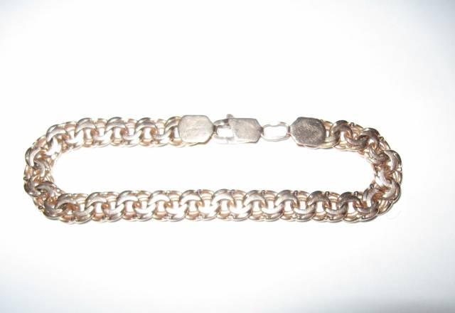 Золотой мужской браслет Бисмарк Москва