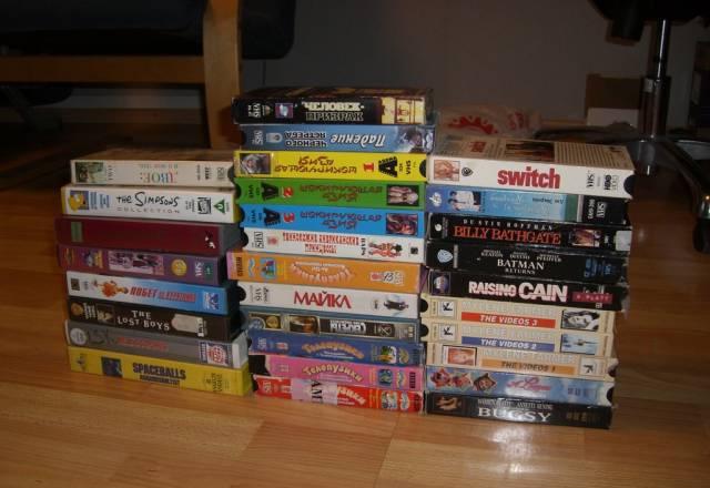 Видеокассеты VHS 30 штук Санкт-Петербург