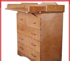 Пеленальный комод из массива березы Москва