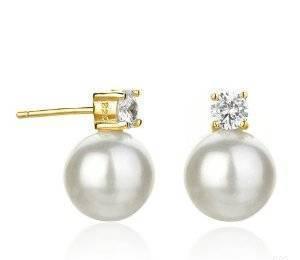 Серебряные серьги с жемчугом Москва