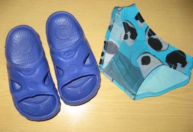 "Пляжные шлепки и плавки на мальчика" Москва