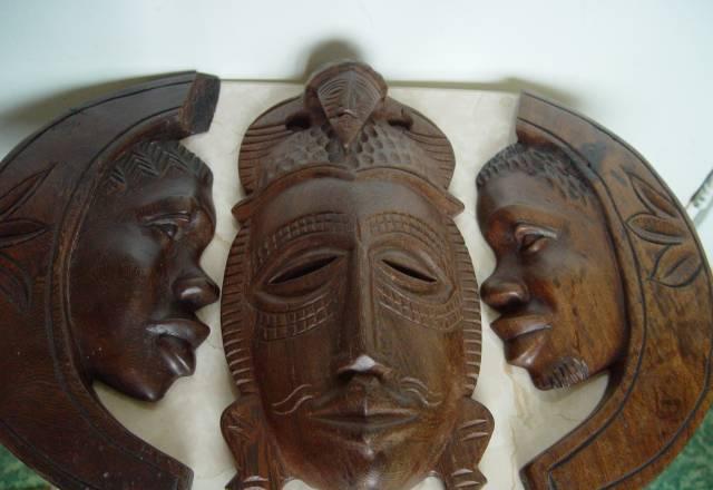 Маска африка черн. дерево Санкт-Петербург