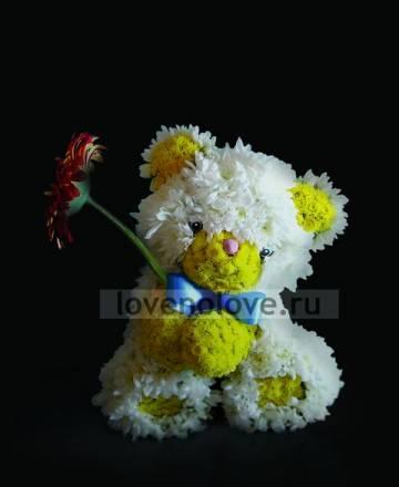 Игрушка из живых цветов Лучшее украшение Москва