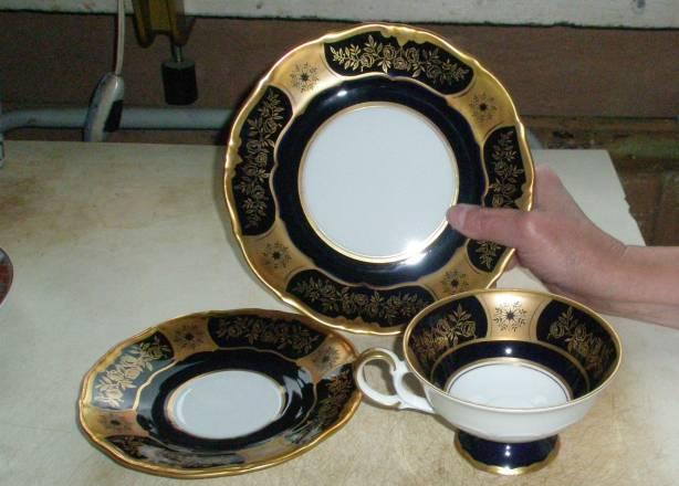 Чайный набор Веймар кобальт Санкт-Петербург