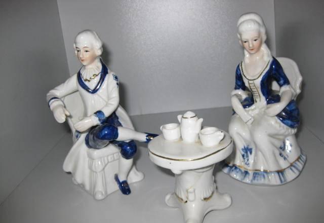 Пара Чаепитие Юноша и Девушка за столиком пьют чай Санкт-Петербург