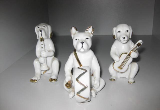Трио собак играющих на музыкальных инструментах Санкт-Петербург