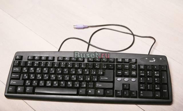 Клавиатура чёрная Genius KB-06X Москва