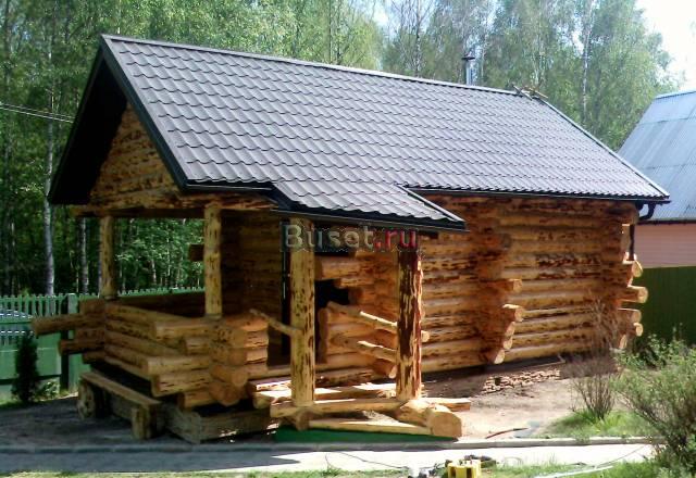 Срубы домов и бань на заказ Москва