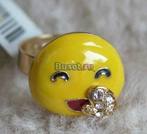 ***Весёлый Смайлик и стразы на ладошке***  Москва