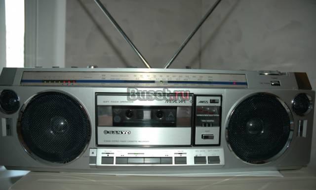 Винтажная магнитола sanyo 7950 Москва