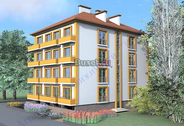 Продажа 1-комнатной квартиры 35,39 м2 в новом доме Геленджик