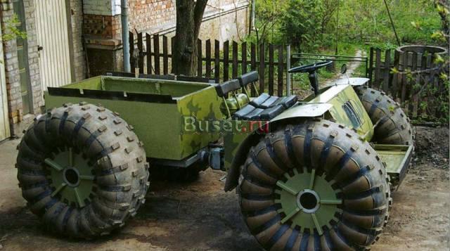 Вездеход-амфибия на пневматиках Великие Луки