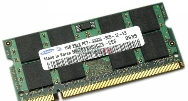 Ноутбучная память pc 5300-6400 Москва