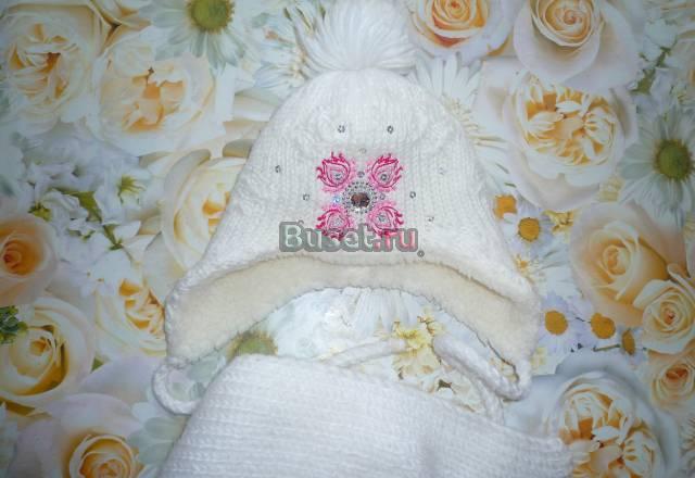 Зимняя шапка и шарф Москва