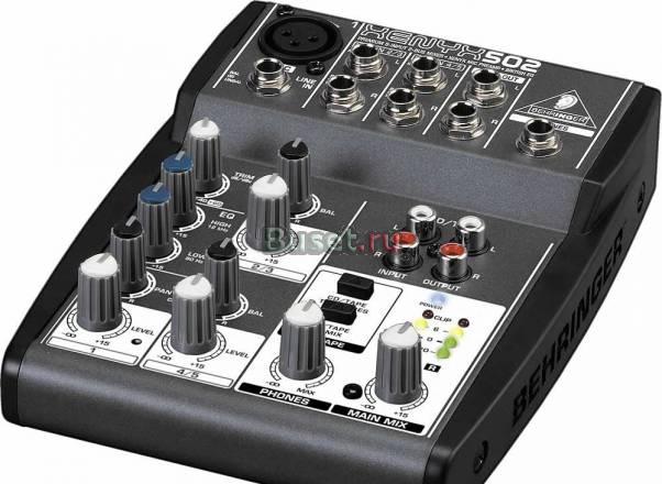 Пульт behringer Xenyx 502 Санкт-Петербург