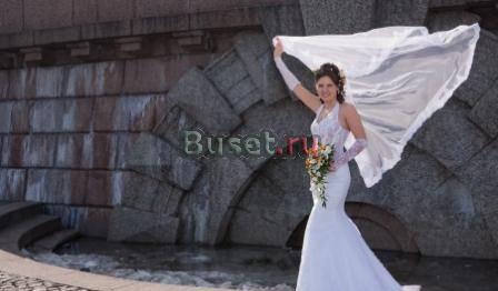 Силуэтное свадебное платье Санкт-Петербург