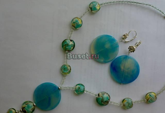 Колье и серьги Балашов