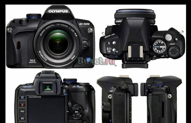 Olympus E-420 Double Kit, 14-42/40-150mm Москва