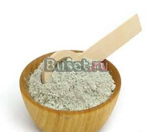 Голубая глина сухая, порошок, пакет пласт. 300 гр Екатеринбург