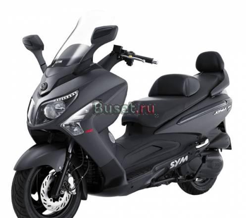 Эксклюзив Черный матовый макси-скутер SYM GTS300i Москва