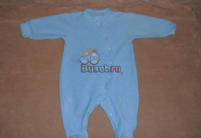 Польский комбинезон(слип)+3 боди с дл рукавом,р.74 Москва