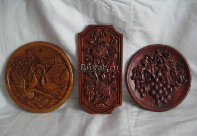 Панно декоративное настенное(3 шт,Бук,Липа) Екатеринбург