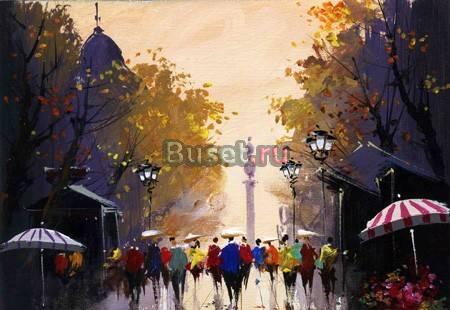 Картина холст акрил 2008 г. 8  f-artplanet.ru Москва